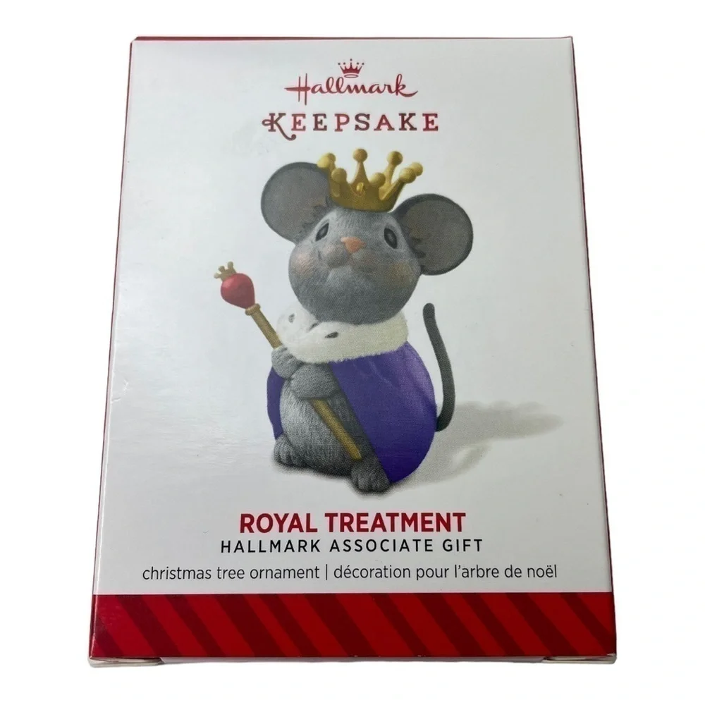 NWT 2014 Hallmark Keepsake “Royal Treatment” Associate Gift Christmas Ornament
